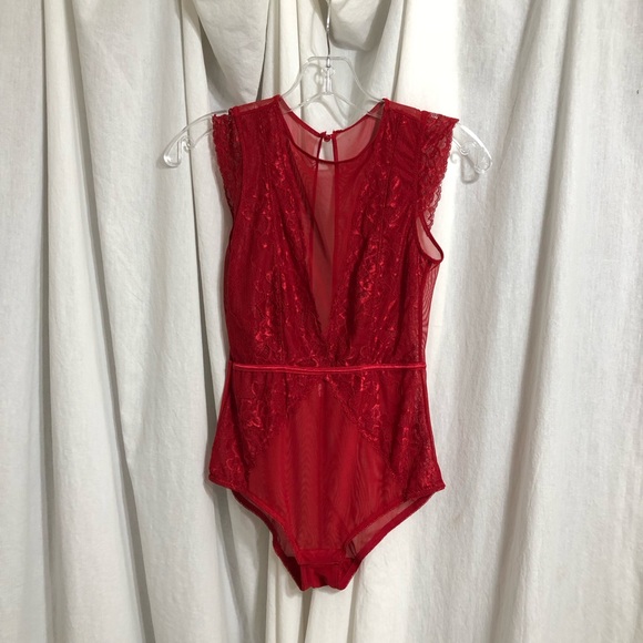 Red Bodysuit - Picture 2 of 6